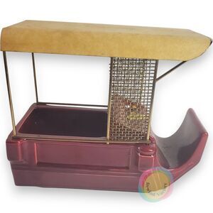Metlox Poppytrail 1950s Vintage Carriage Planter